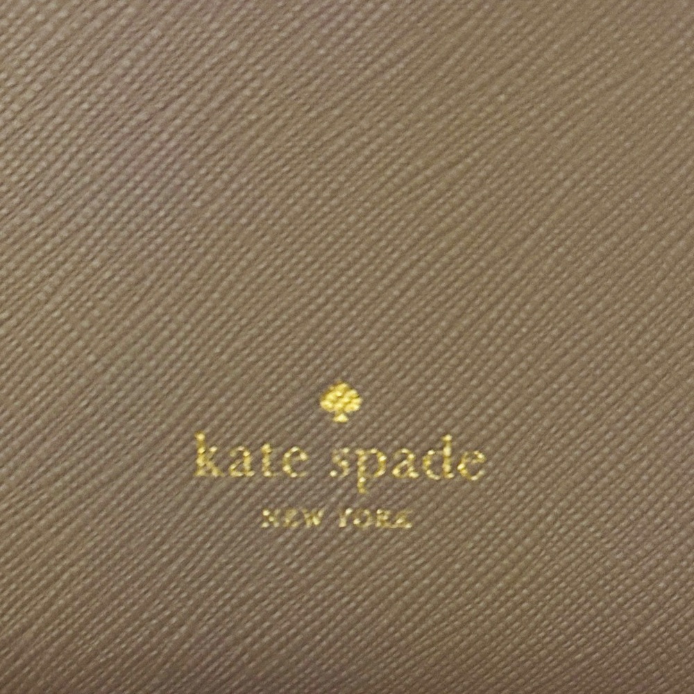 kate spade taupe owl crossbody with gold and cream accents - Picture 7 of 14